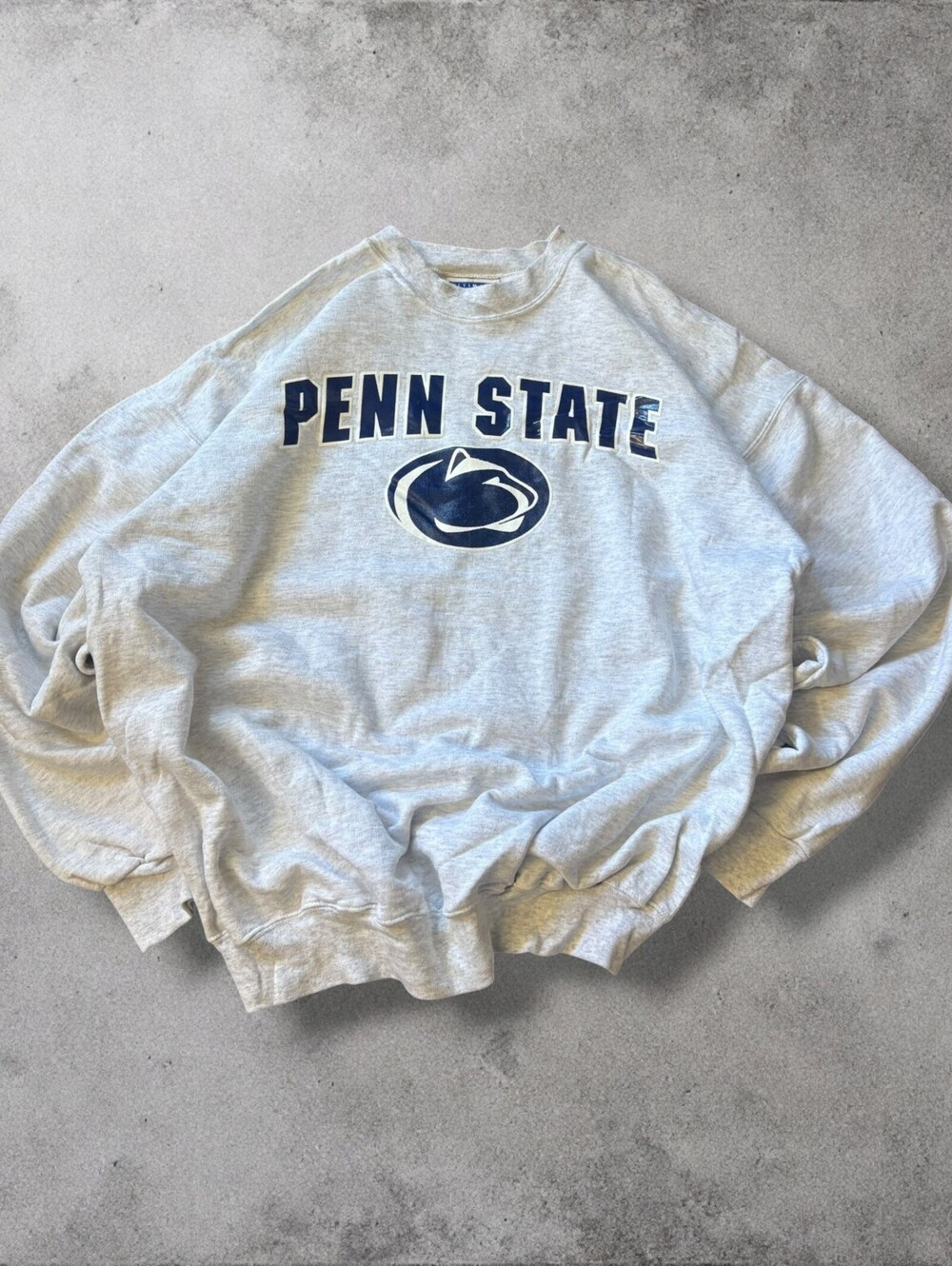 Vintage 90s Penn State Collegiate Crewneck Mens XL Nittany Lions NCAA Varsity
